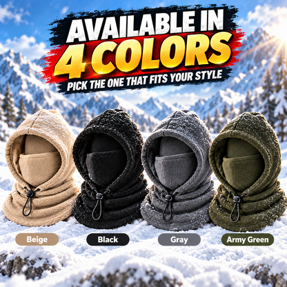🔥 BLACK FRIDAY EARLY ACCESS — 69% OFF❄️ 3-in-1 Thermal Fleece Balaclava Hood – Windproof Face, Head & Neck Cover
