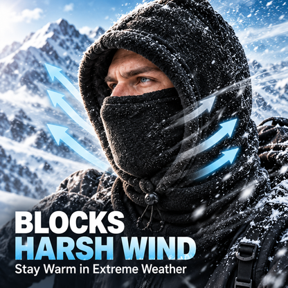 ❄️ 3-in-1 Thermal Fleece Balaclava Hood