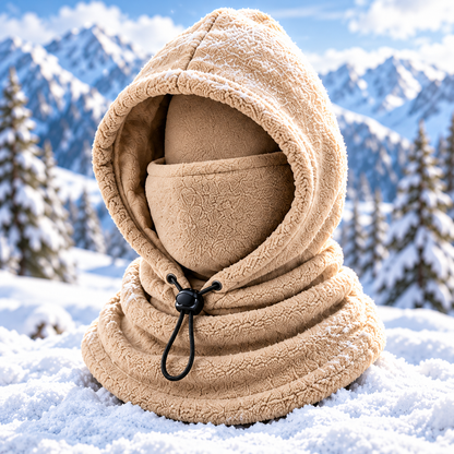 ❄️ 3-in-1 Thermal Fleece Balaclava Hood