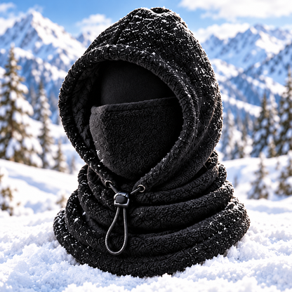 ❄️ 3-in-1 Thermal Fleece Balaclava Hood