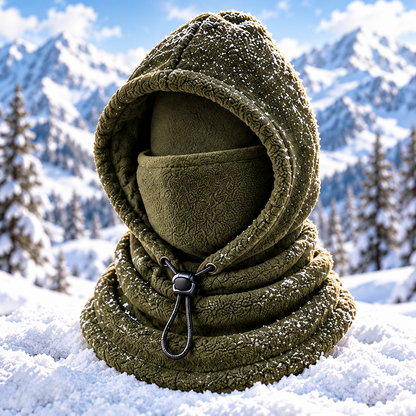 ❄️ 3-in-1 Thermal Fleece Balaclava Hood