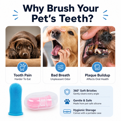 Pet Finger Toothbrush