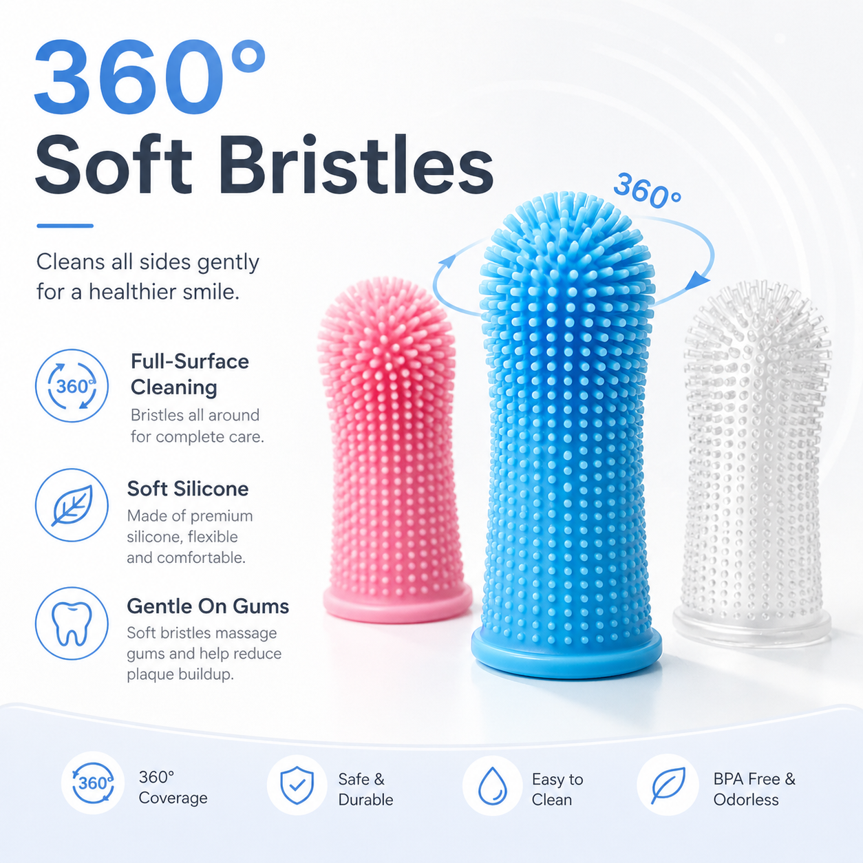 Pet Finger Toothbrush