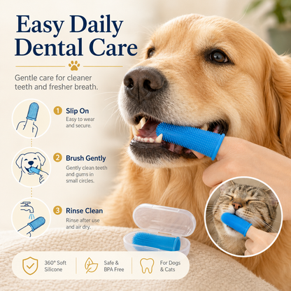 Pet Finger Toothbrush