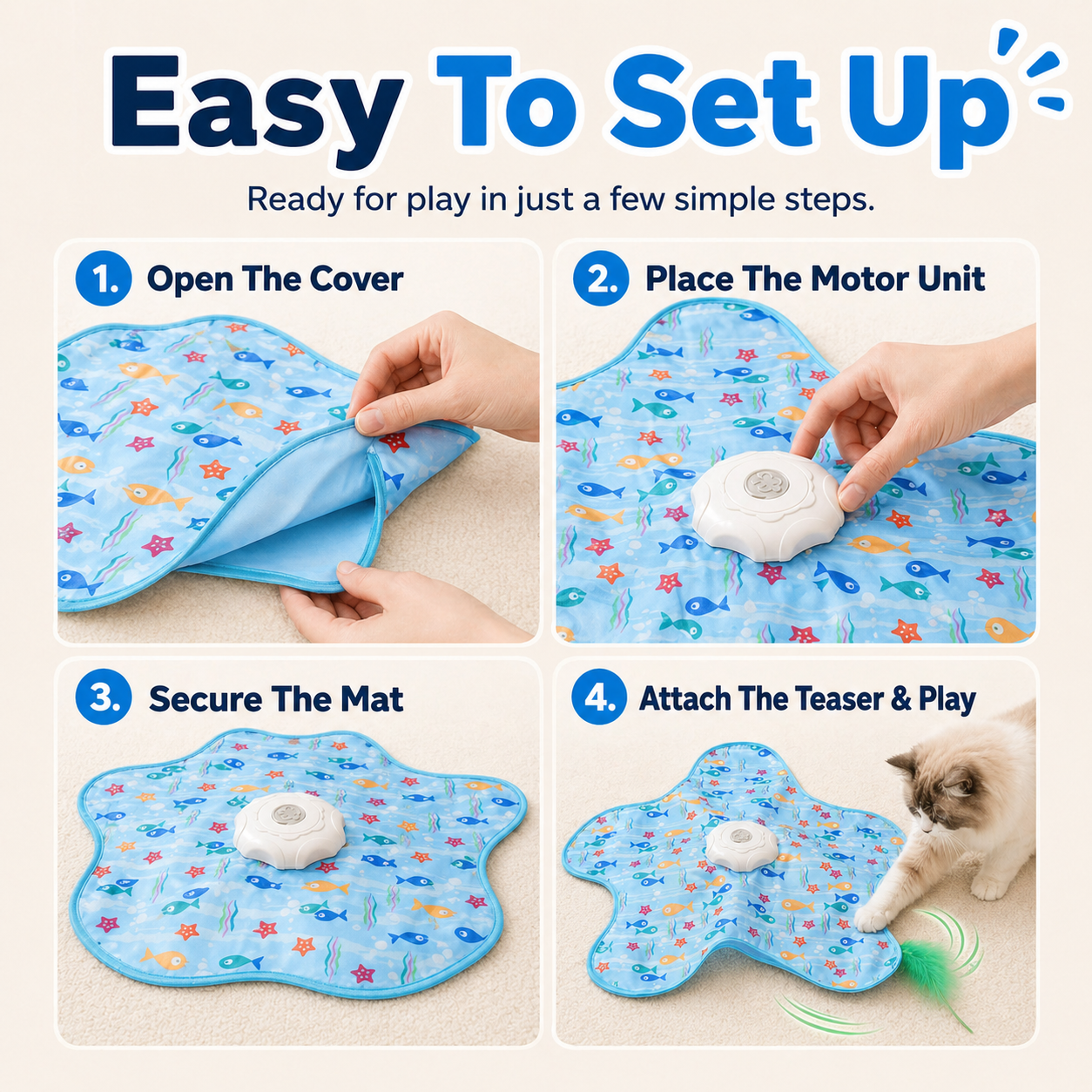 Interactive Cat Toys for Indoor Cats