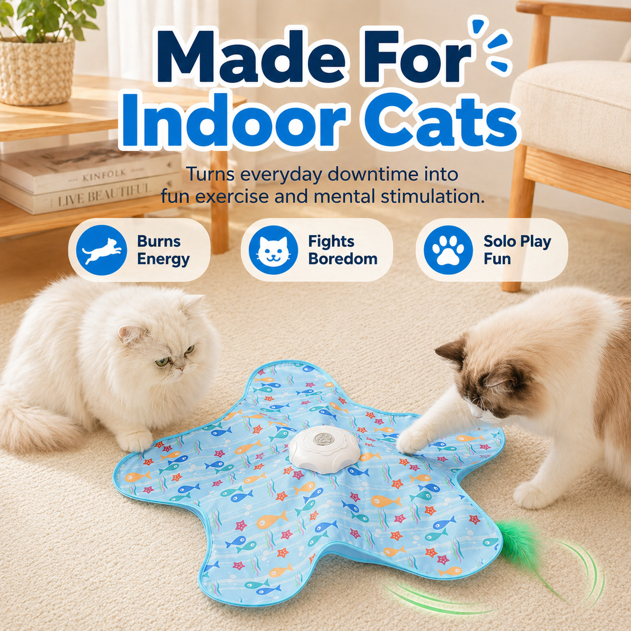 Interactive Cat Toys for Indoor Cats