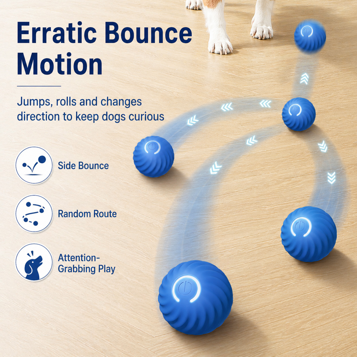 Smart Jumping Ball Toy for Dogs