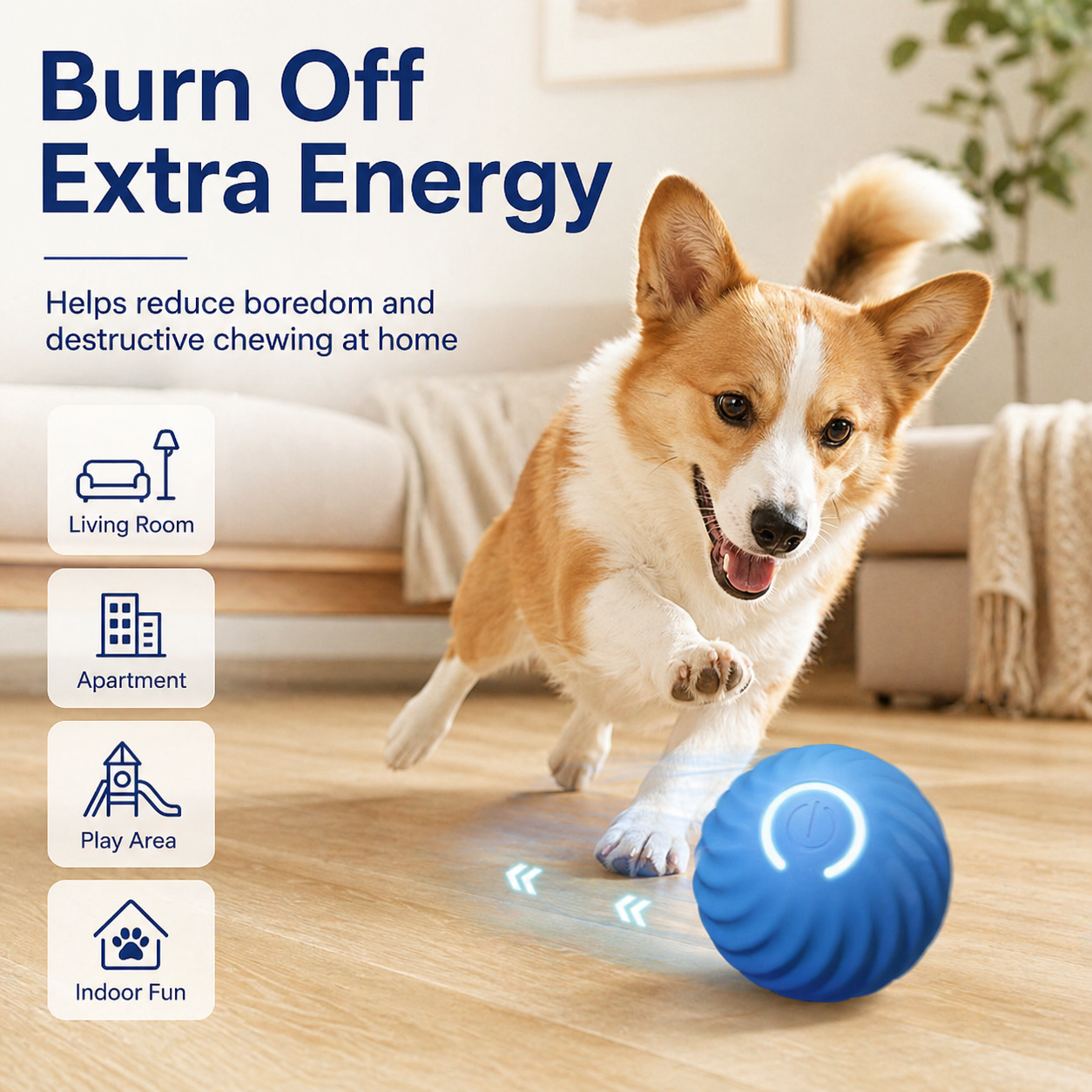 Smart Jumping Ball Toy for Dogs